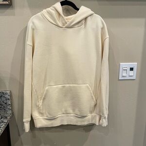 Zara Cream V-Neck Sweater for Women